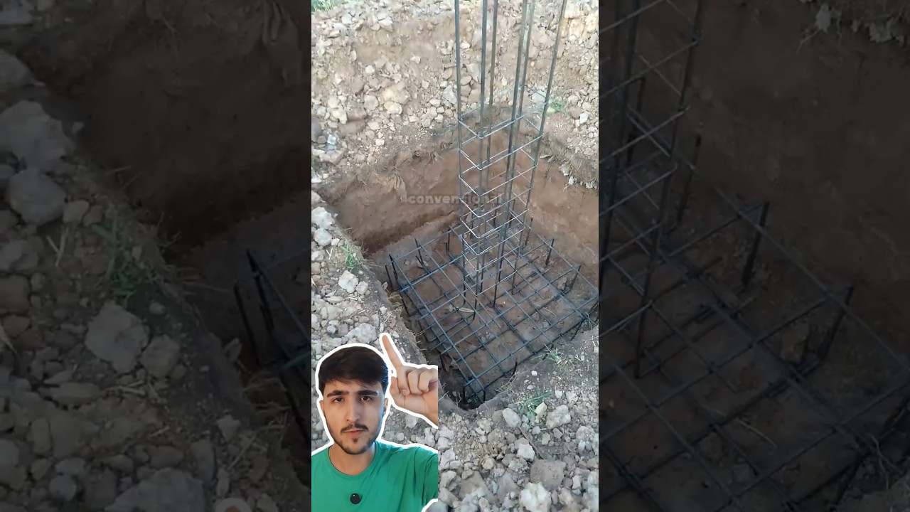Posso fazer uma sapata quadrada em todas as obras? #engenhariacivil #obra