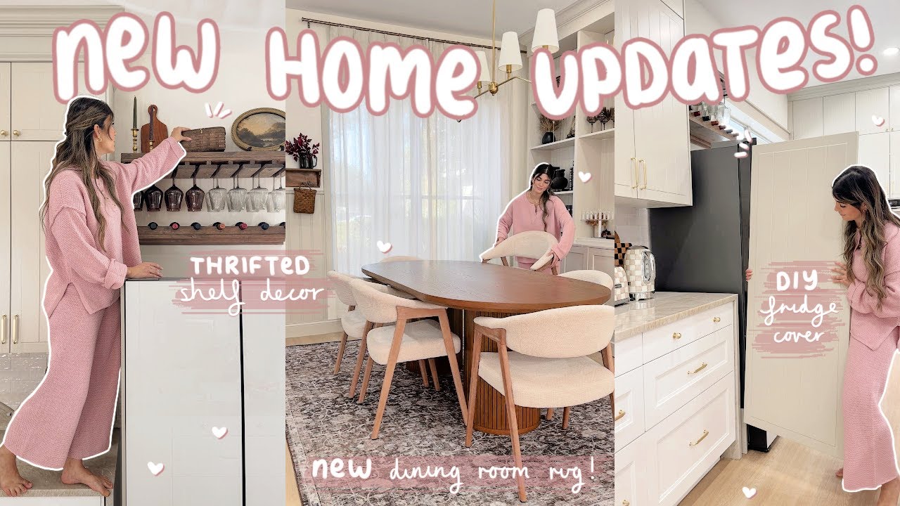 FUN HOME UPDATES! furniture delivery, new room makeover + the PERFECT rug!