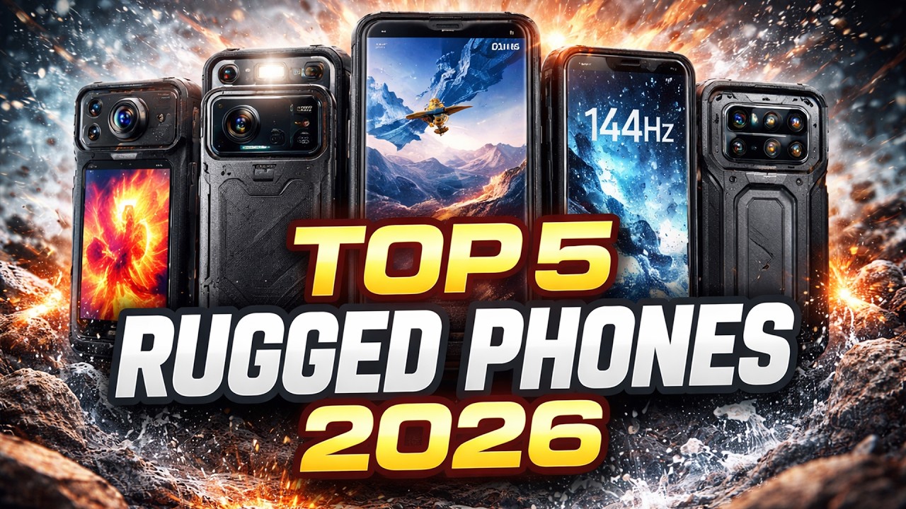 BEST RUGGED SMARTPHONES 2026 – TOP 5 TOUGHEST PHONES