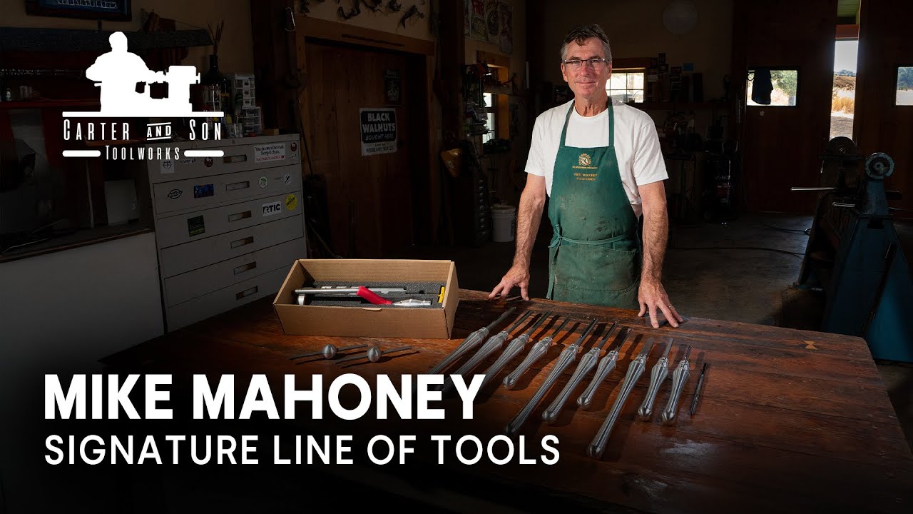 Mike Mahoney Signature Tools: Bowl & Lidded Vessel Turning