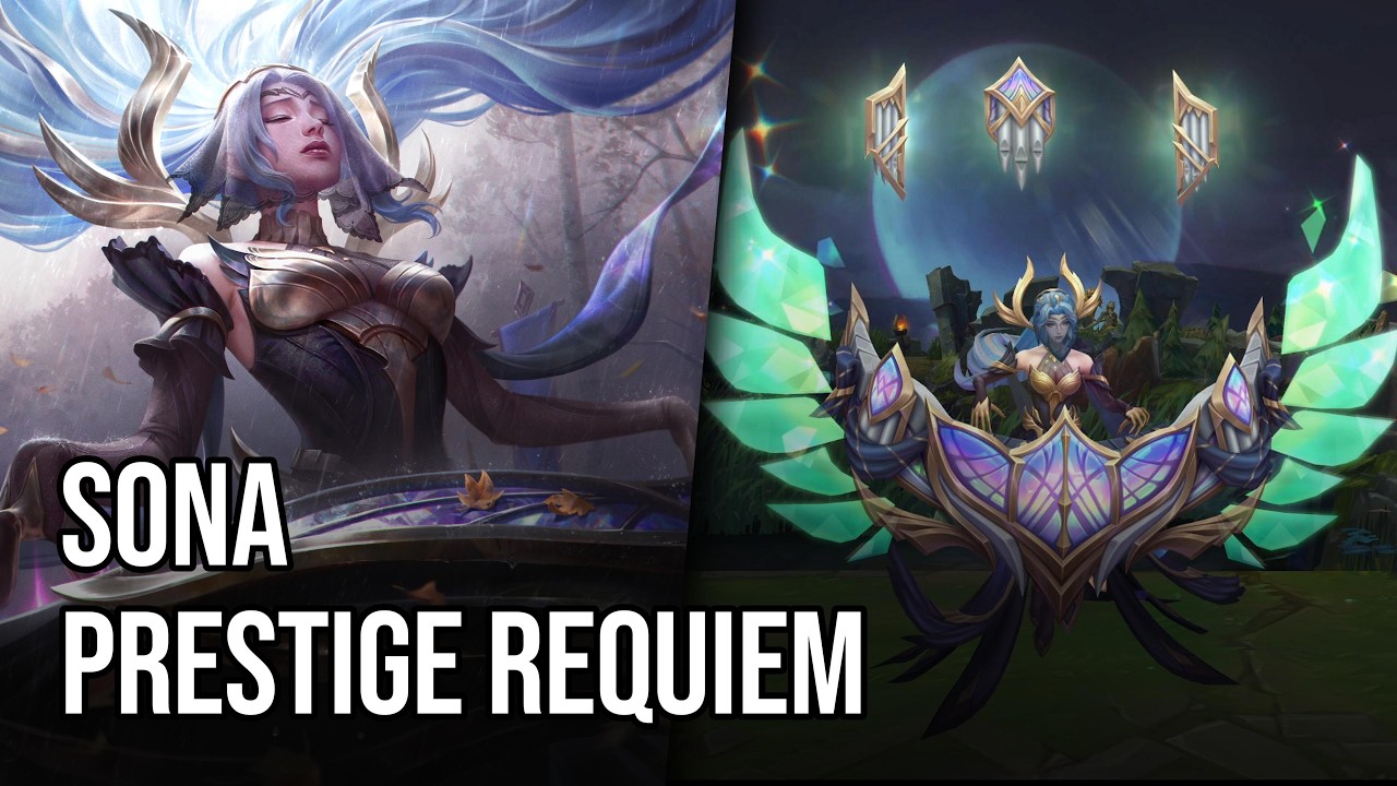 Prestige Requiem Sona Skin | League of Legends