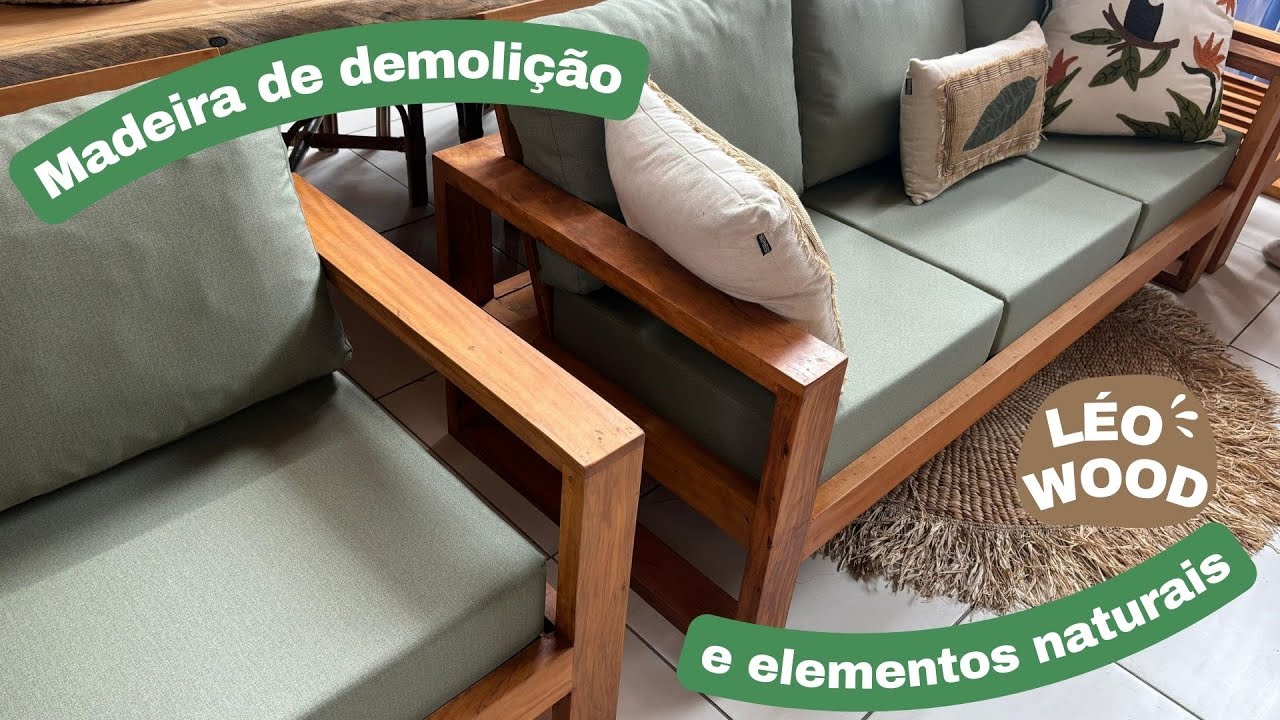 Móveis únicos em madeira de demolição! Conheça o aconchego da madeira natural! 🌿🤎