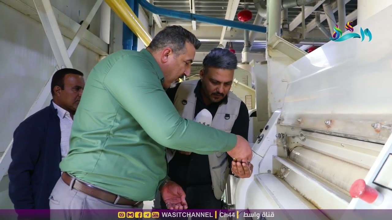 آلية تجهيز مادة الطحين من قبل الشركة العامة لتصنيع الحبوب فرع واسط
