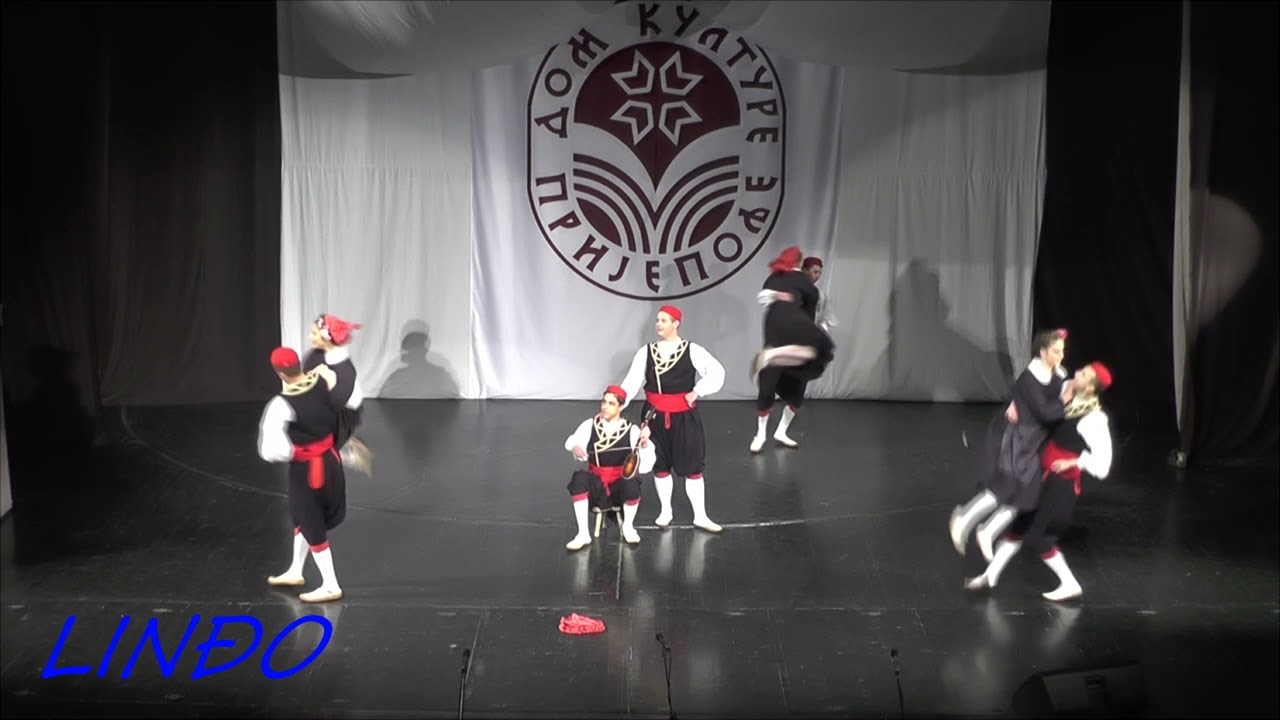 LINĐO , GODISNJI KONCERT FOLKLORNOG ANSAMBLA DOMA KULTURE PRIJEPOLJE , 25 12 2021 godine