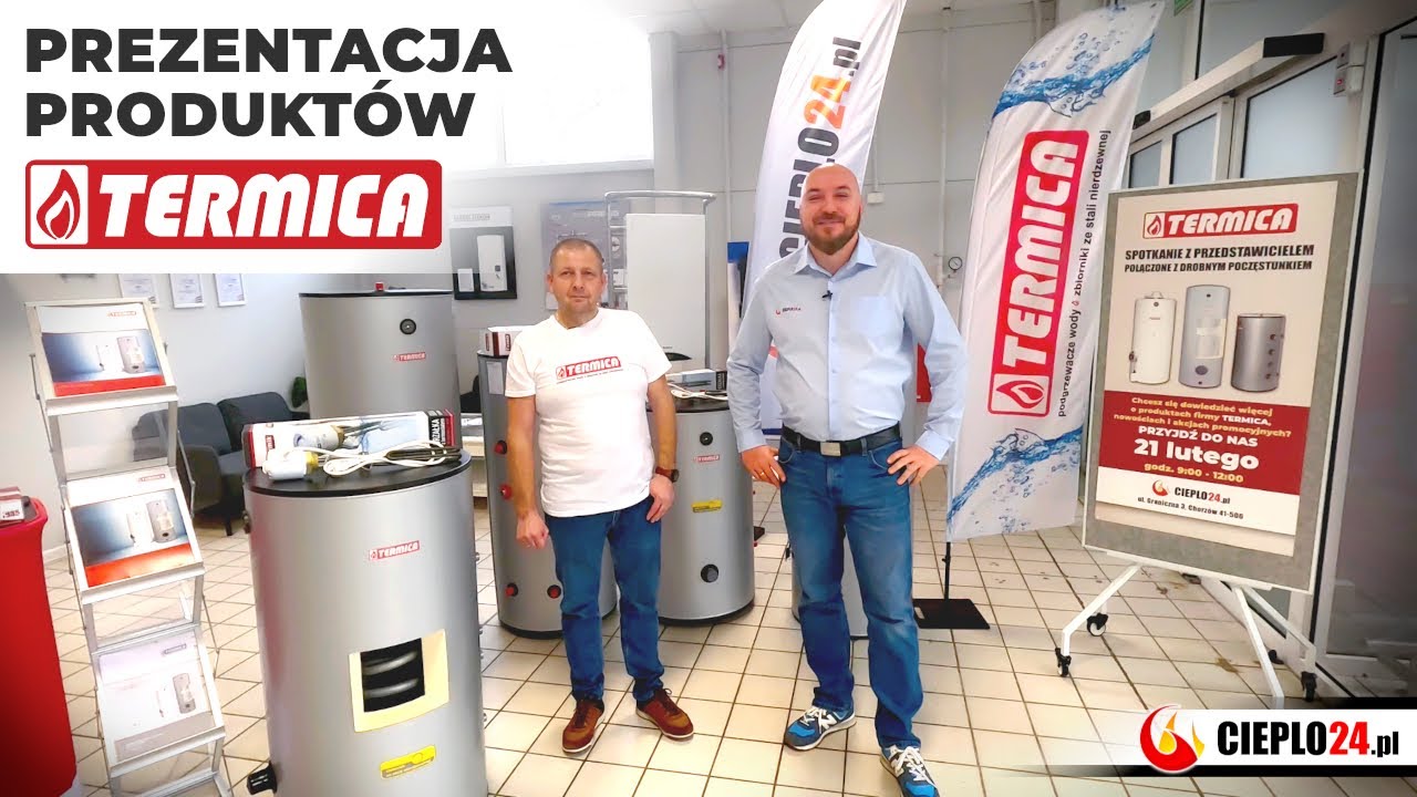 Produkty Termica w cieplo24.pl - wymienniki i bufory ze stali nierdzewnej, gazowe podgrzewacze wody