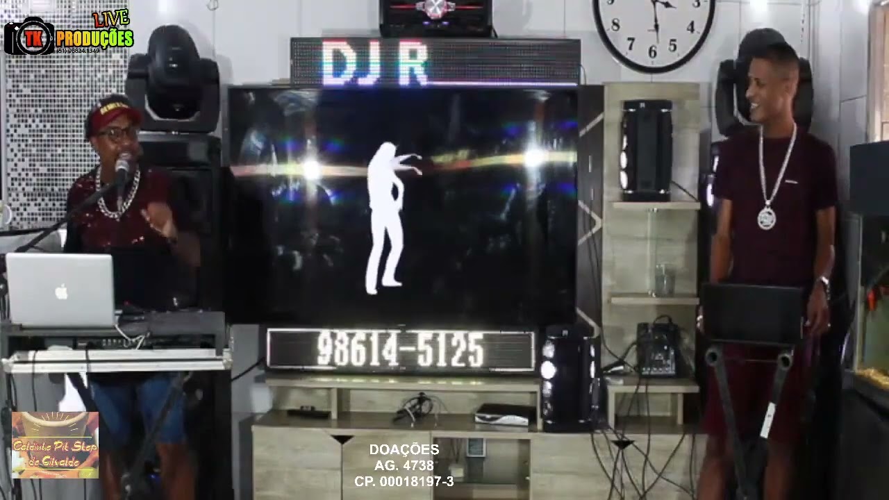 LIVE DJ REMIXSOM E LUCIANO SILVA 3° EM CASA