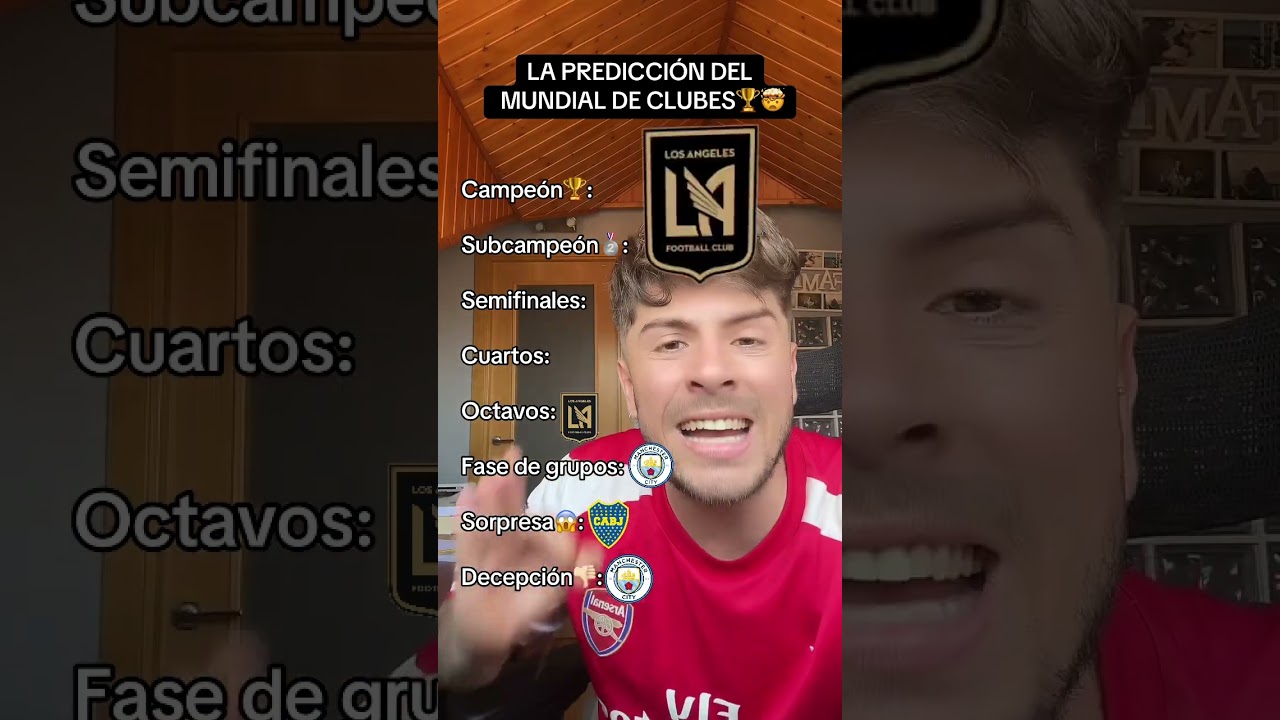 LA PREDICCI&Oacute;N DEL MUNDIAL DE CLUBES‼️🤯 #prediccion #mundialdeclubes