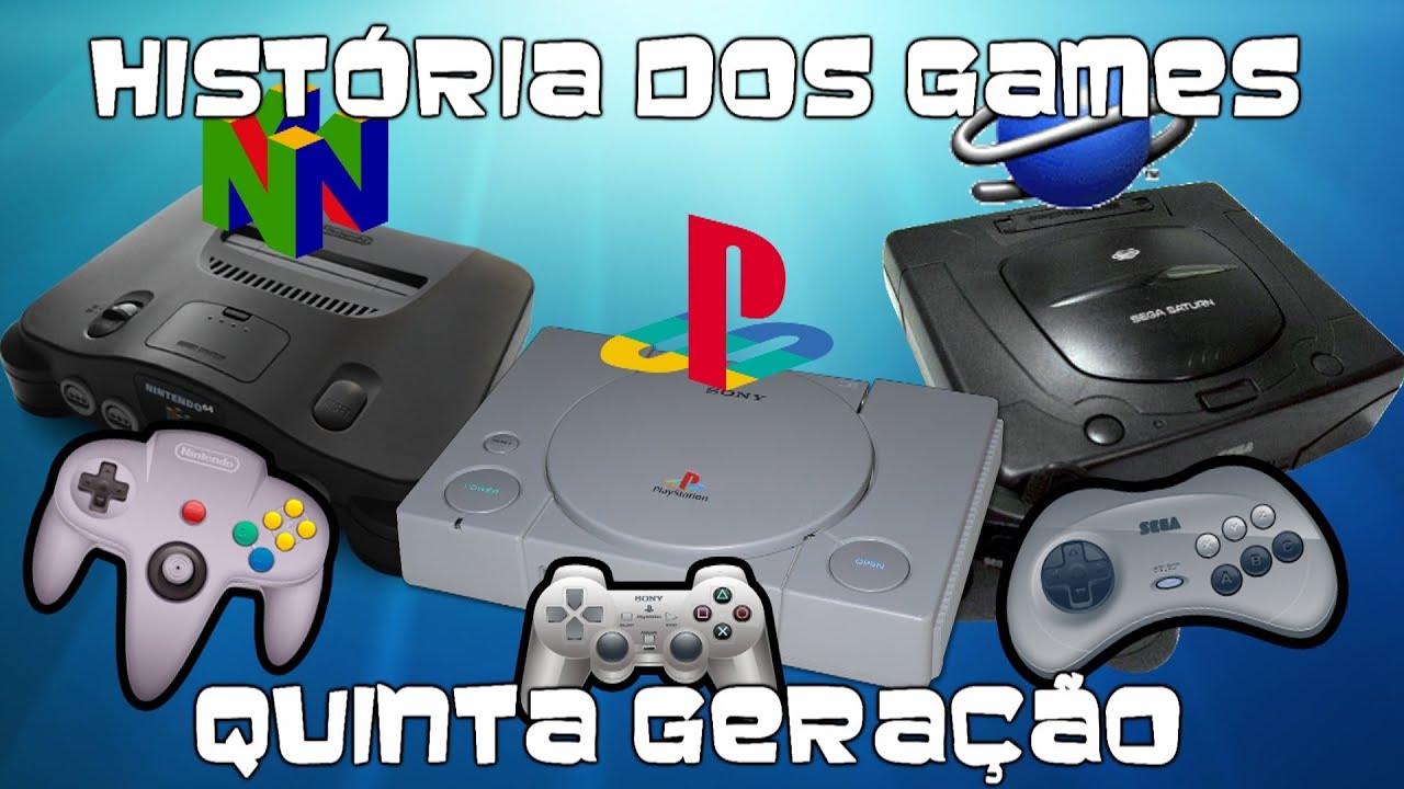 História dos Games: Quinta geração e o nascimento do Playstation