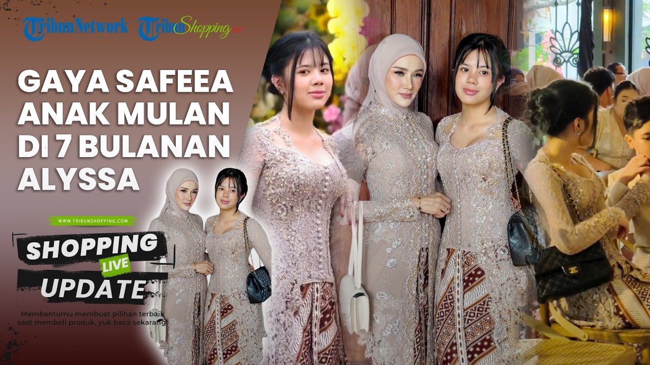 Tenteng Tas Rp 205 Juta, Gaya Mewah Safeea Putri Mulan Jameela di 7 Bulanan Alyssa Daguise Disorot