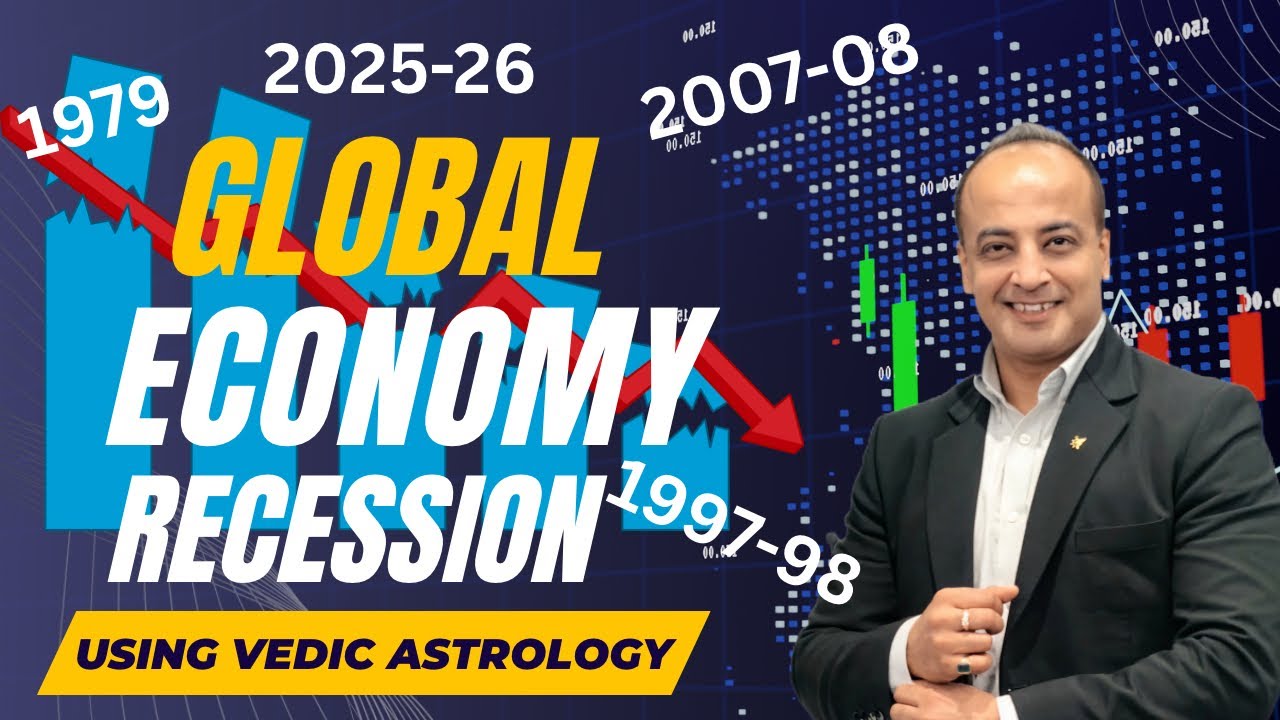 Global Economy Recession in 2025-2026 using Vedic Astrology based on historical transits