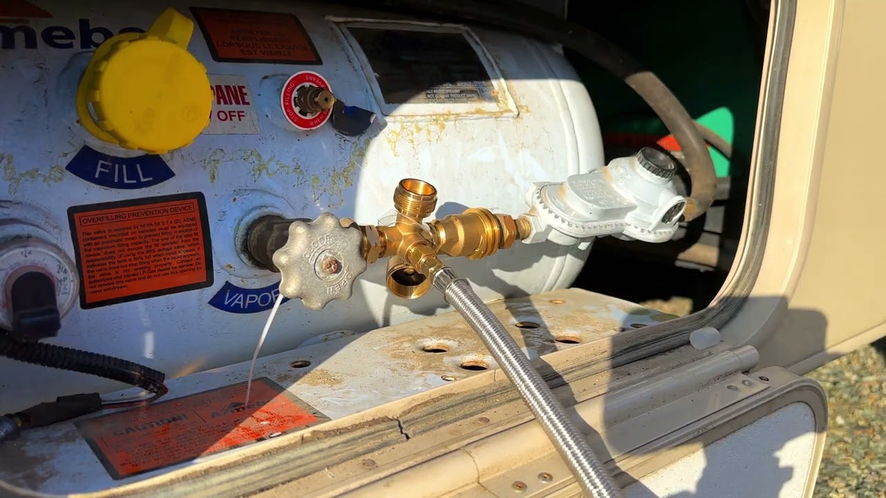 Biggest problem with RV Living SOLVED with this device. Extend-a-Stay install.