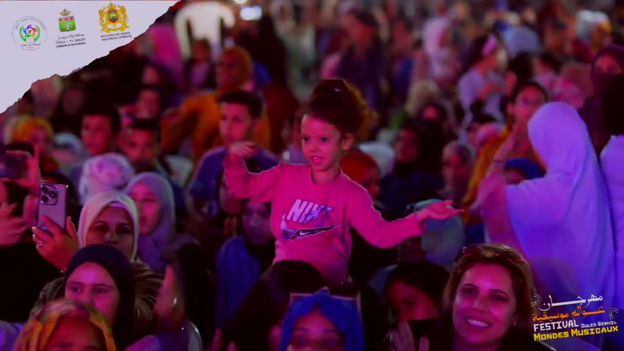 نايضة مع الفنان الشعبي وليد الرحماني بأولاد برحيل في مهرجان عوالم موسيقية
