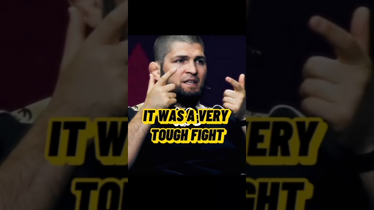 Khabib Admit Gleison Tibau was His Toughest Fight #khabibnurmagomedov #pbdpodcast #fact