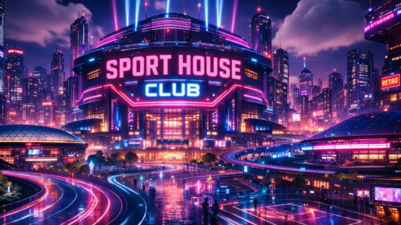 SPORT HOUSE CLUB – Neon Sports City Music Set