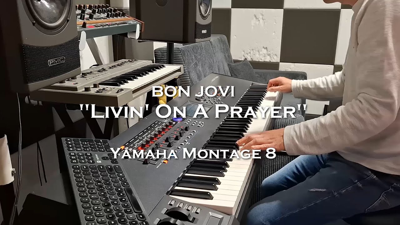 Bon Jovi - Livin' On A Prayer (live set on Yamaha Montage)