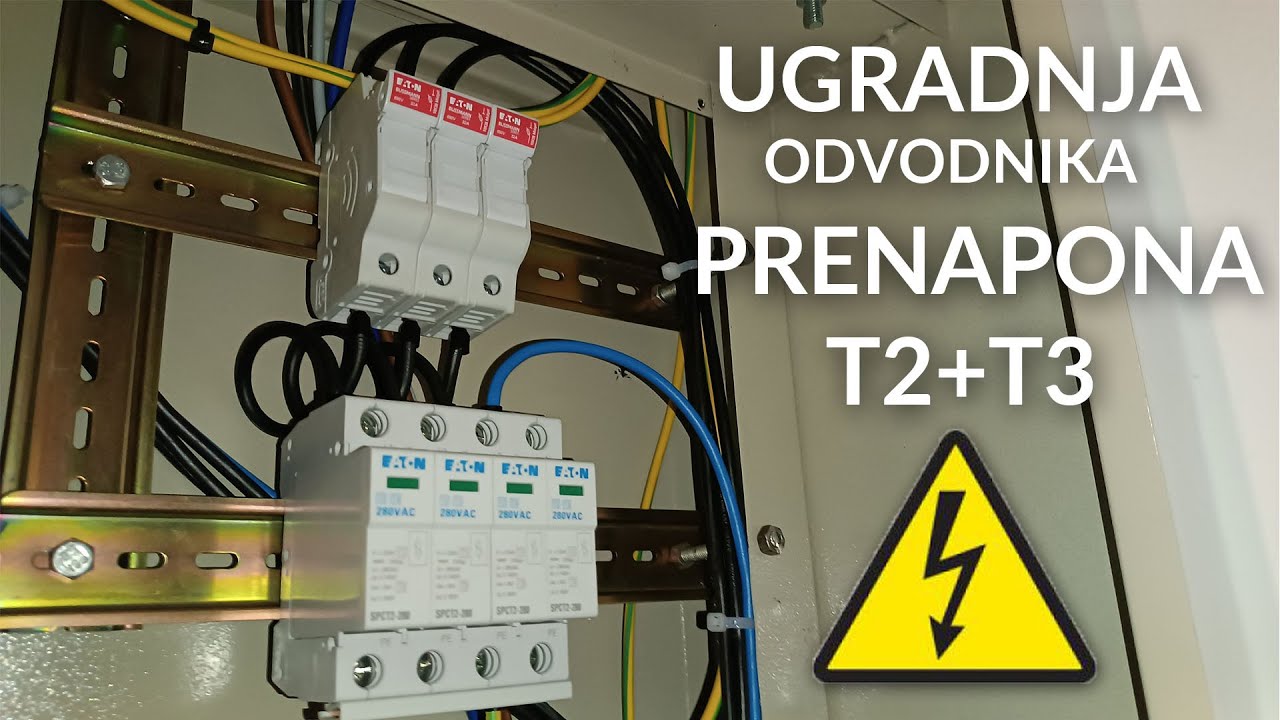 Ugradnja i šemiranje odvodnika prenapona u GRO kuće