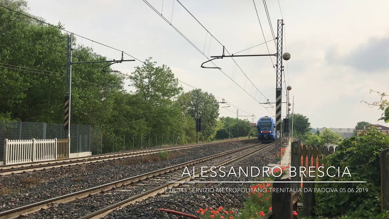 ETR 343 STADLER FLIRT REGIONE VENETO SMFR BY TRENITALIA 05.06.2019