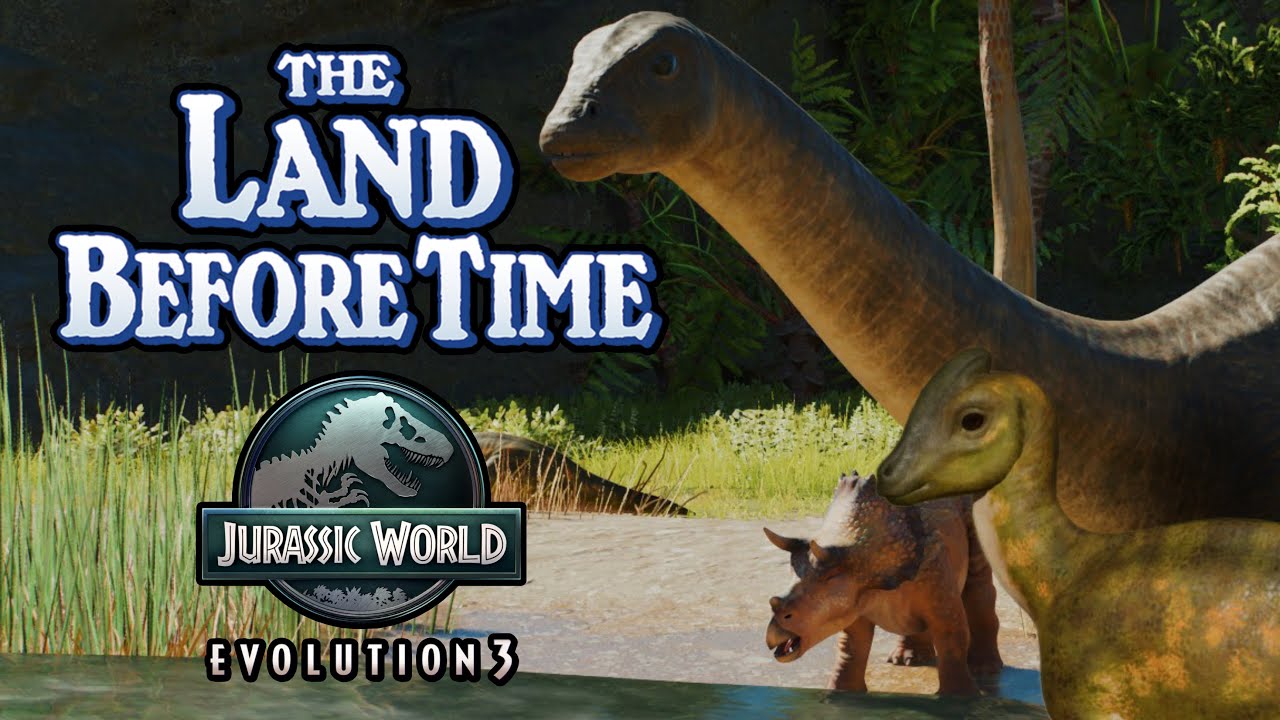 The Land Before Time in Jurassic World Evolution 3!