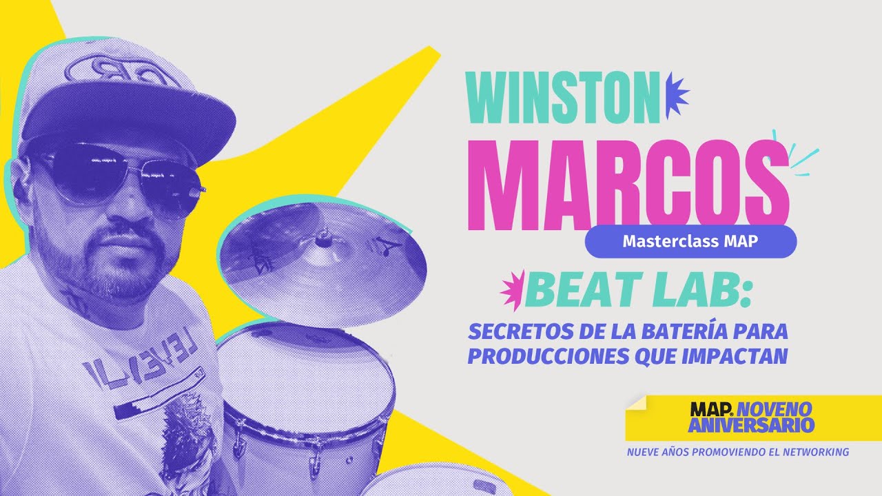 Así se toca batería a nivel PRO (Winston Marcos) | Beat Lab