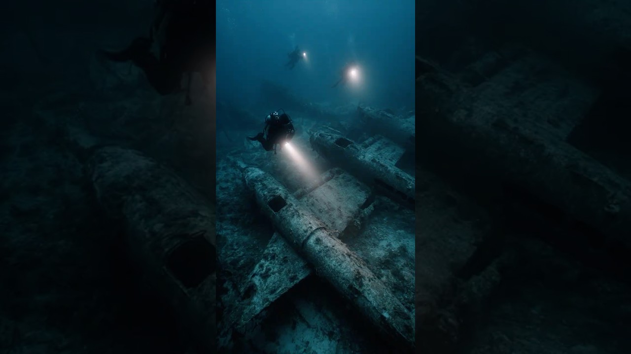 Divers Find Underwater Graveyard of Modern Planes in Deep Trench