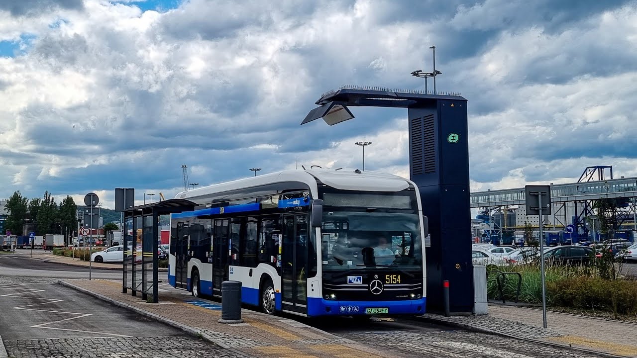 PKA Gdynia - Mercedes-Benz O530 C2 e-Citaro #5154 | linia 133