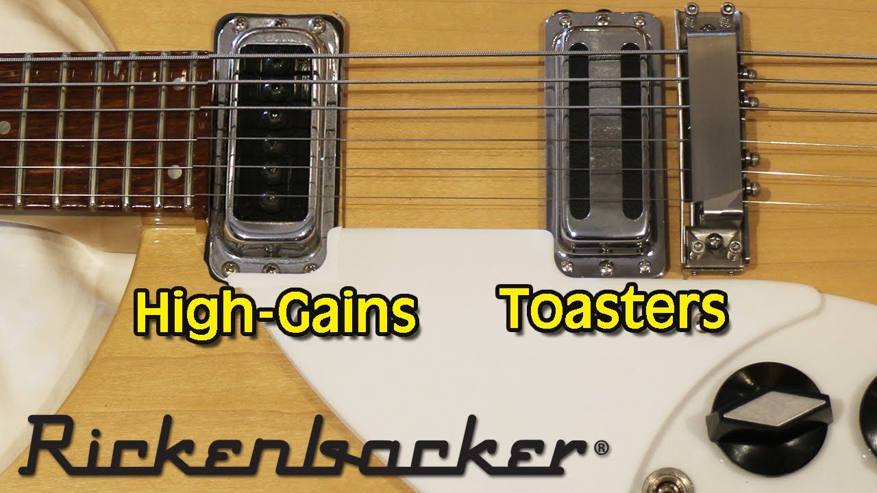 Звукосниматели Rickenbacker — High Gain против Toasters (Creamery Mid '63)