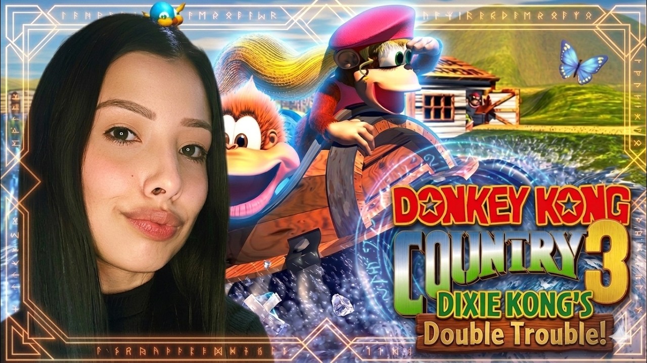 🔴PRIMEIRA VEZ JOGANDO DONKEY KONG COUNTRY 3 #2