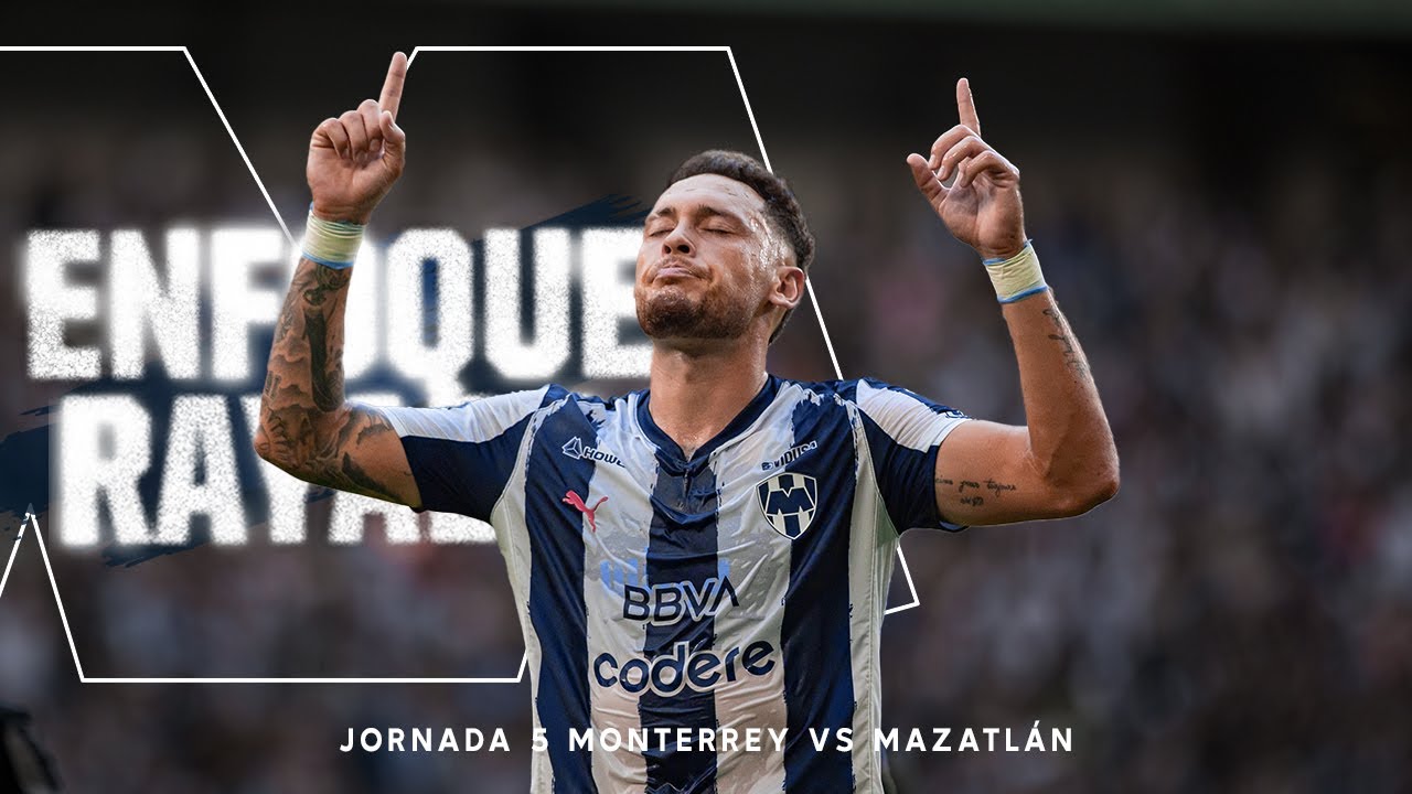 Doblete de Lucas Ocampos y + 3 puntos 🔥 Enfoque Rayado 🎥🎙️ J5 Monterrey vs Mazatlán