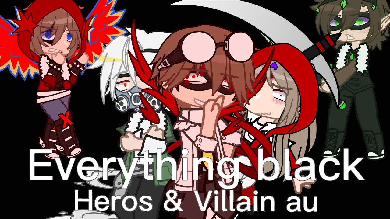 ||Everything Black||Mv||Heros & Villain Au||Part 1||Hermitcraft||