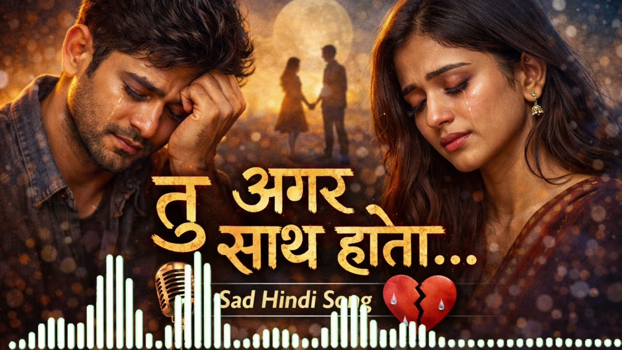 Heart Broken Love Song 💔 | तू अगर साथ होता | Very Sad Hindi Song