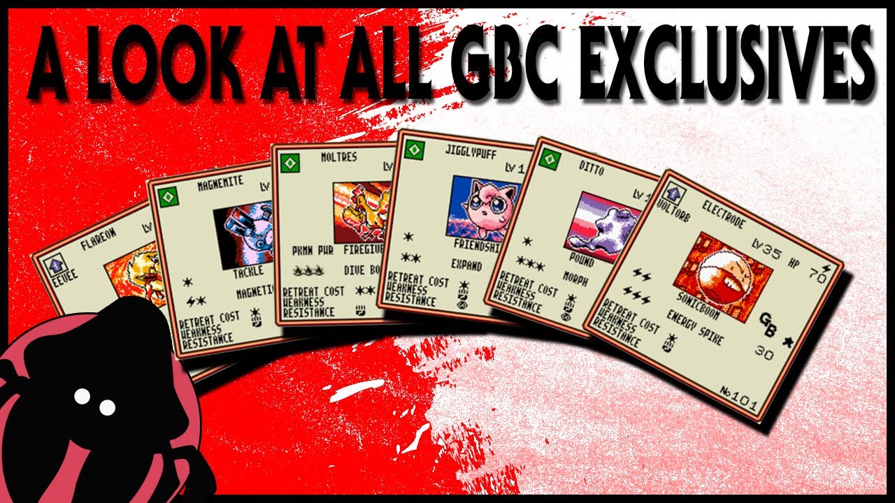 Every Pokémon Trading Card Game Exclusive Card (Game Boy Color)