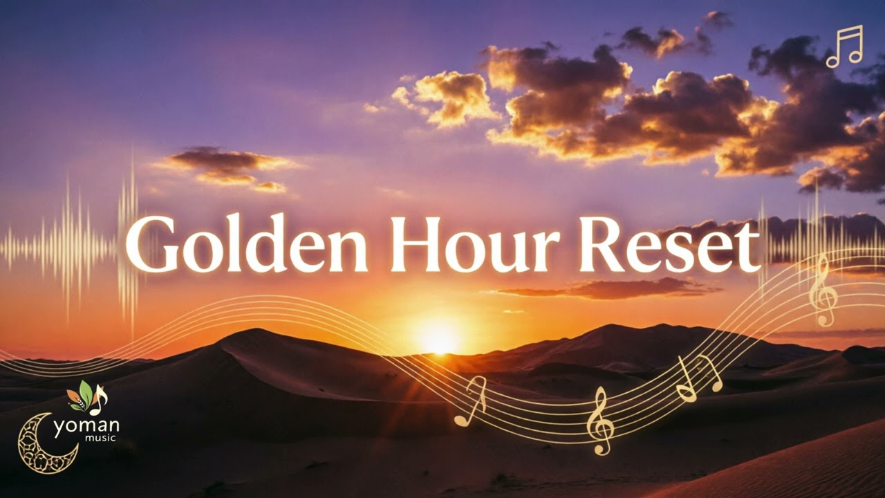 Deep Relaxing Arabic EDM | Golden Hour Reset for Better Sleep & Healing