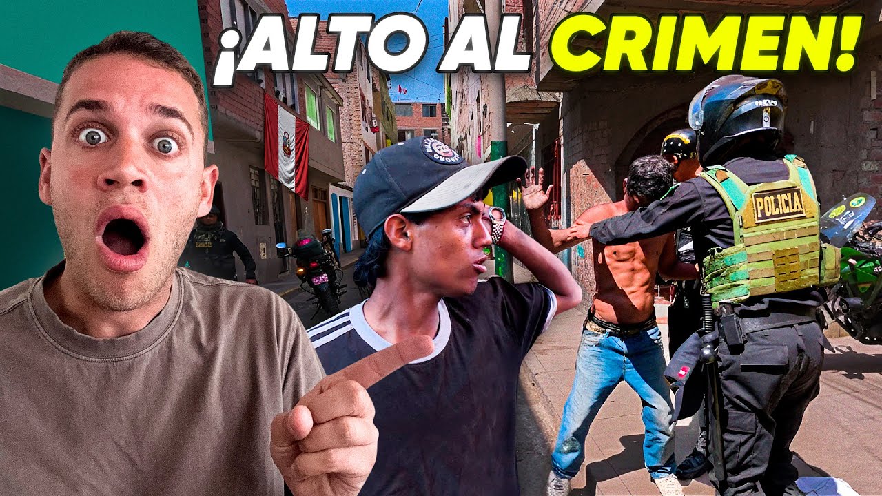 Entramos a las Zonas Más PICANTES de Lima con el GRUPO TERNA 🇵🇪🔥🚓