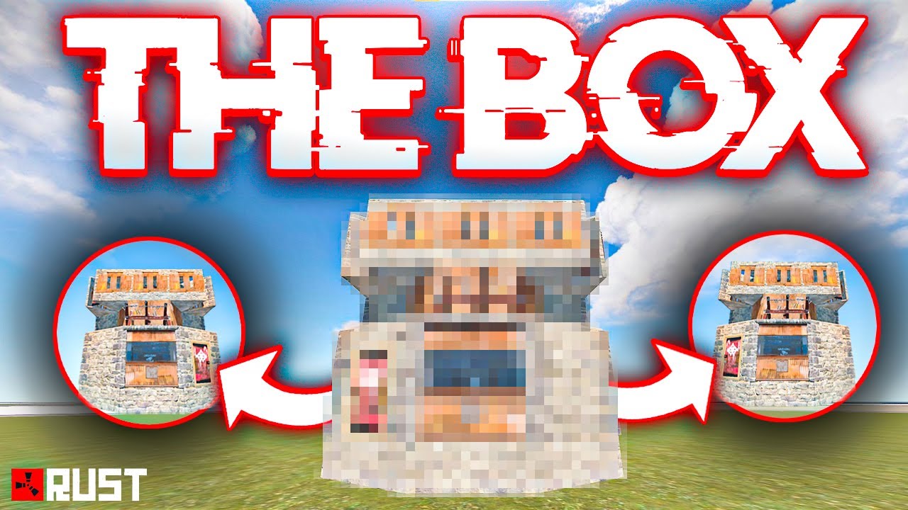 THE BOX 📦| SOLO/DUO/TRIO BASE RUST | BASE BUNKER 2X2 RUST ☢️