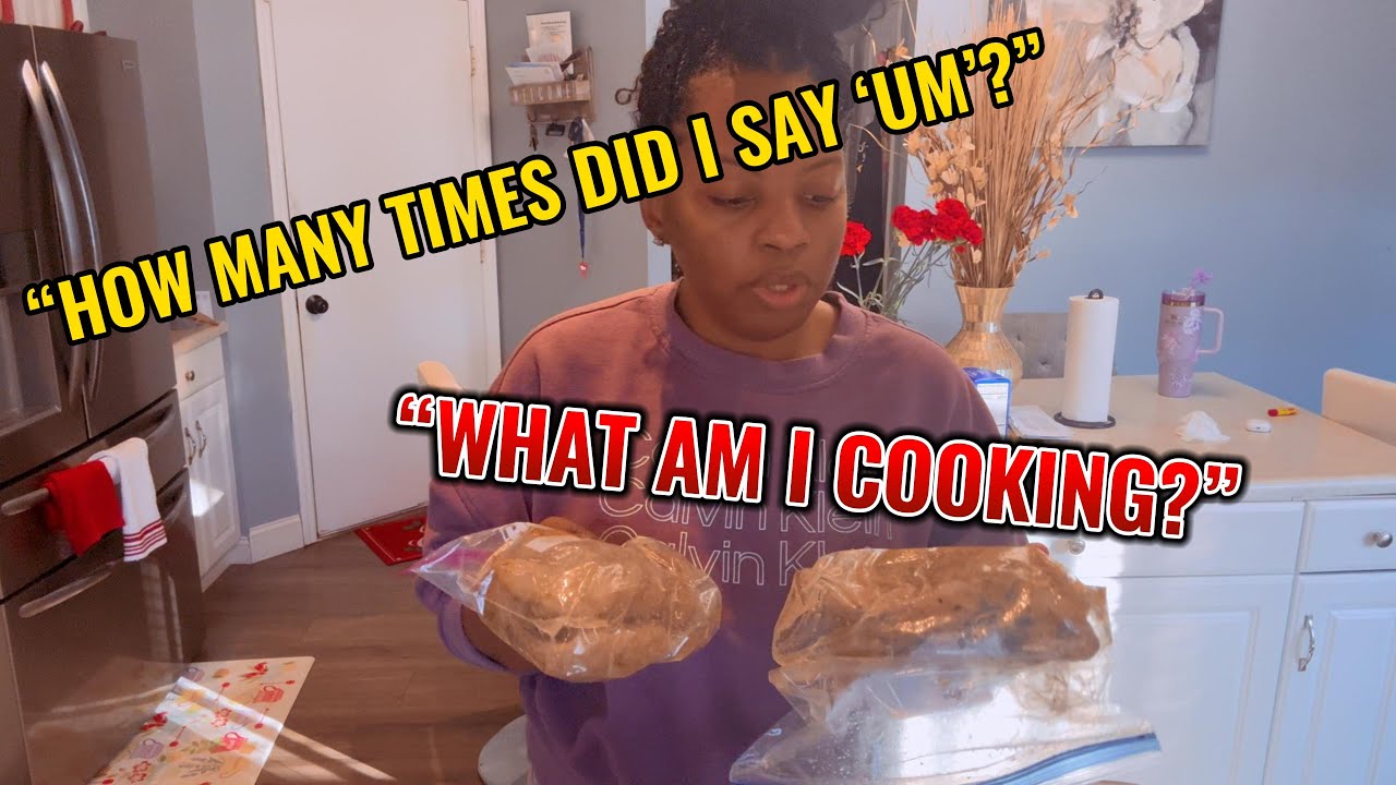 How Many Times Did I Say “Um”? | Real Life Cooking With No Plan