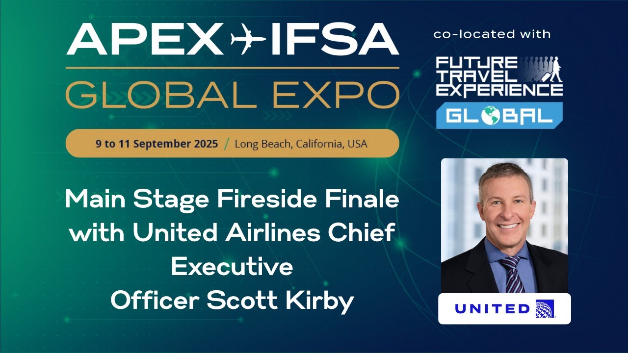 APEX Global EXPO 2025 - Main Stage Fireside Finale with United Airlines CEO Scott Kirby