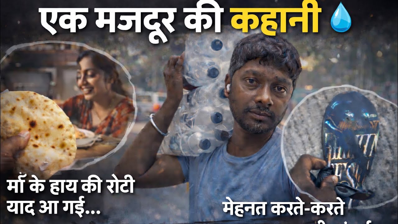 “माँ की रोटी याद आ गई 😢 | मुंबई में पानी डिलीवरी करने वाले की कहानी”
