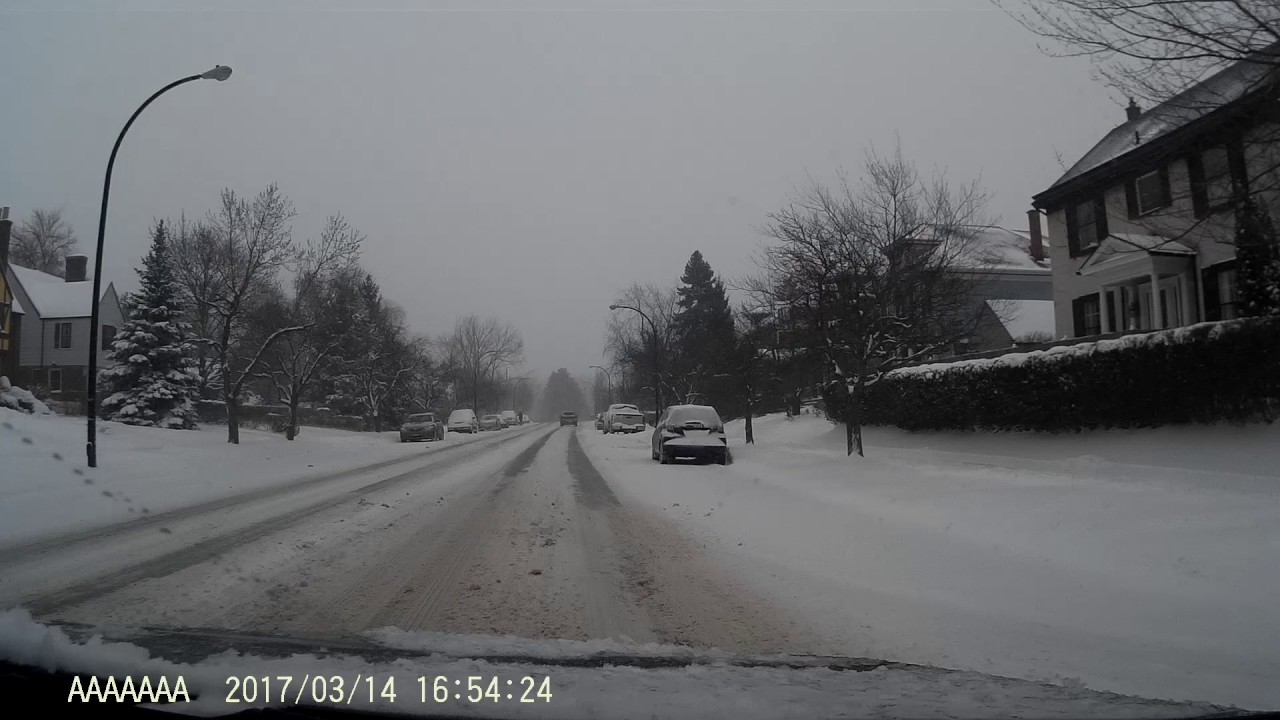 Buffalo NY after the snow of 3-14-17
