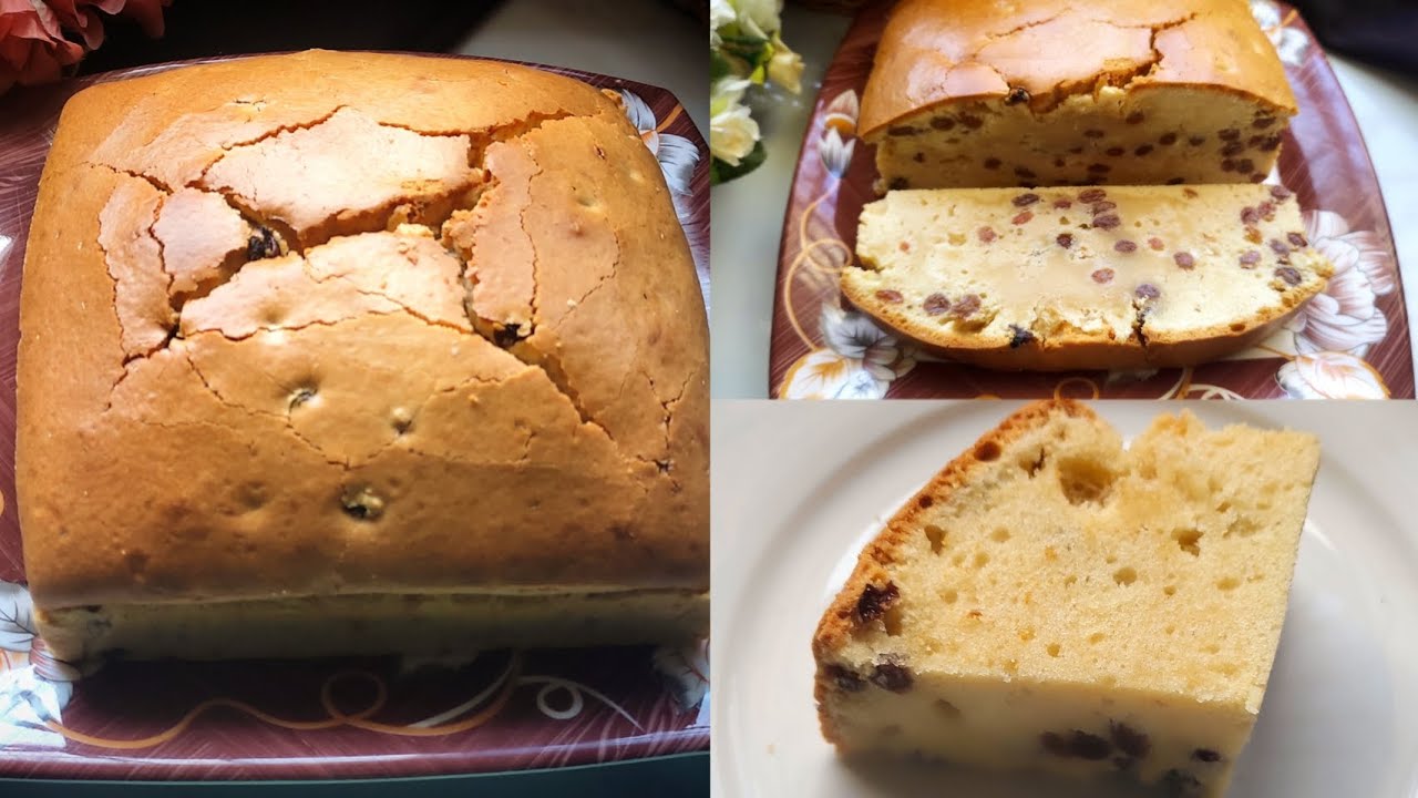 Easy Raisin Cake Recipe | Tea Time Raisin Cake | HomeKitchen_Studio