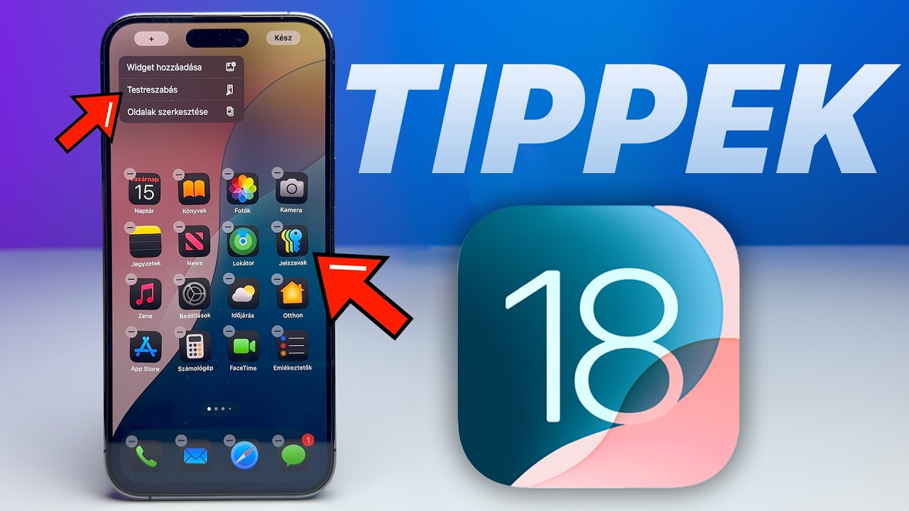 iOS 18 tippek és trükkök és rejtett funkciók amiket nem ismersz!
