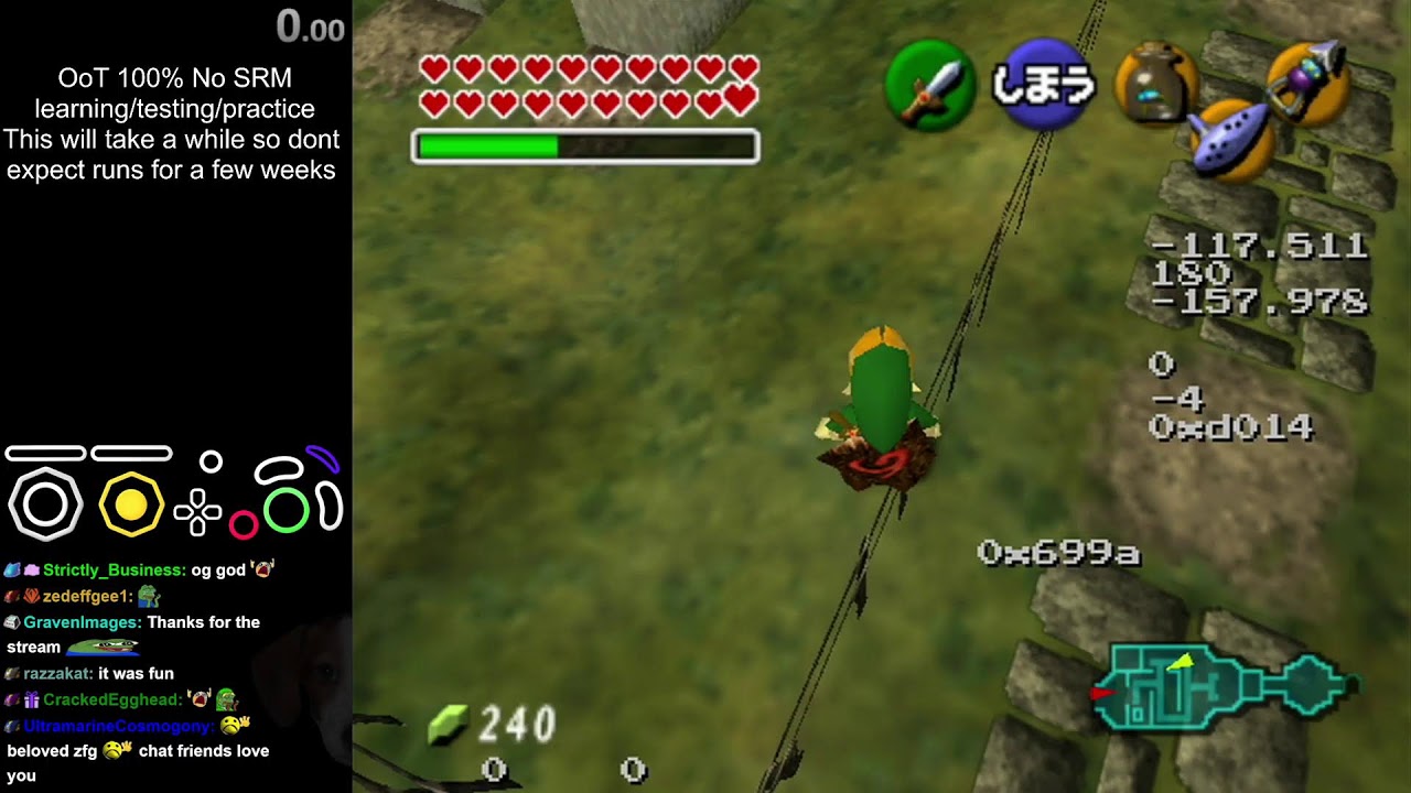 OoT 100% learning/testing/practice