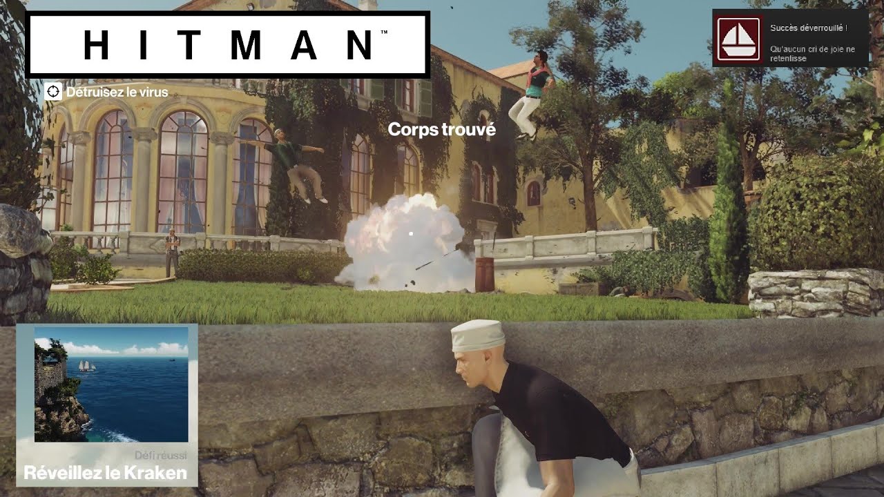 Hitman - Sapienza : Opportunités: Soulagement émotionnel & Réveillez le Kraken