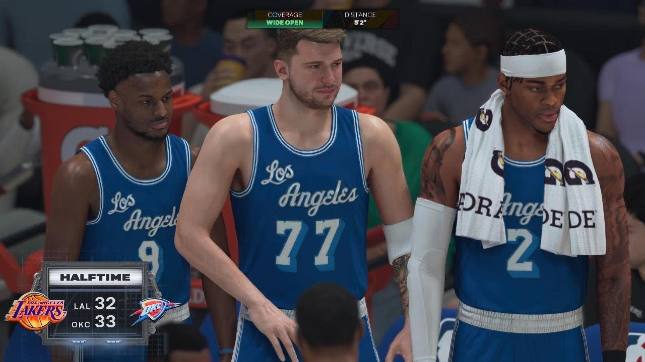 Good Game of Lakers vs. Thunder in Play Now NBA 2K26