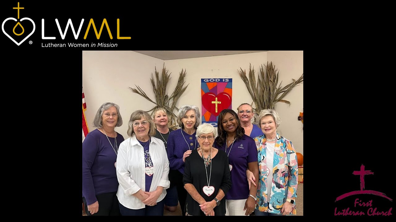 Lutheran Women Missionary League. ft- Jackie Johnson