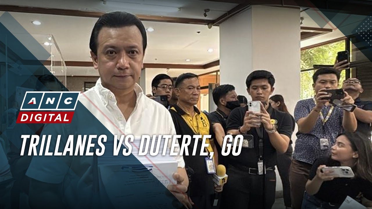 Trillanes files plunder, graft complaints vs Duterte, Bong Go | ANC