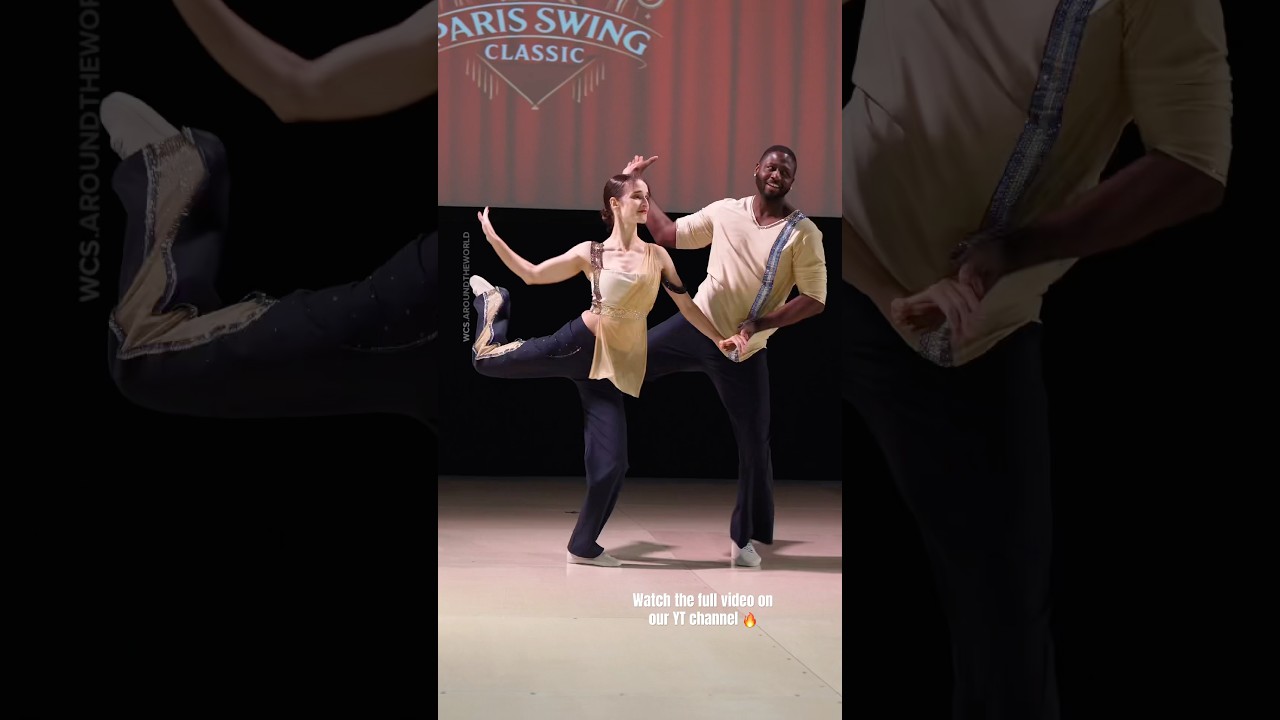 Masterpiece 🔥🫠  KP & Bryn performing to &ldquo;Nervous&rdquo; by John Legend ✨ Paris Swing Classic 2026