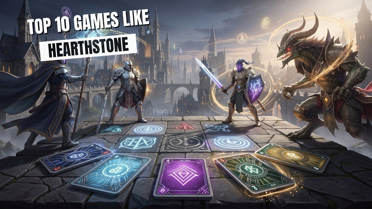 Top 10 mobile games like Hearthstone
