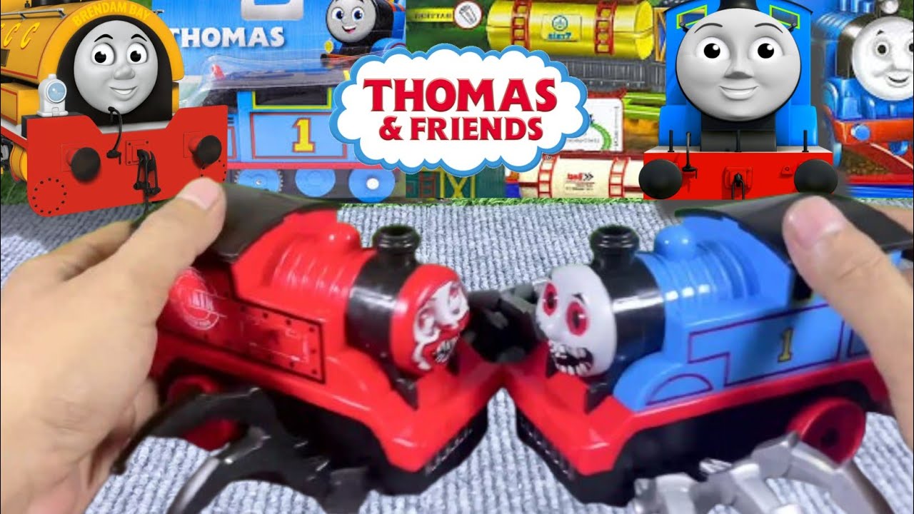 Thomas and Friends Toys Unboxing Review ASMR | Thomas & Friends Race & Chase RC, Thomas Backpack