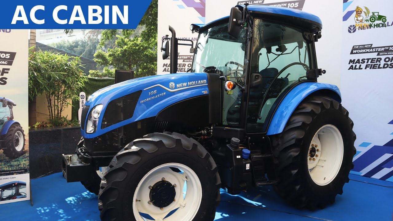 New Holland Workmaster 105 AC Cabin Tractor Launched! 🔥
