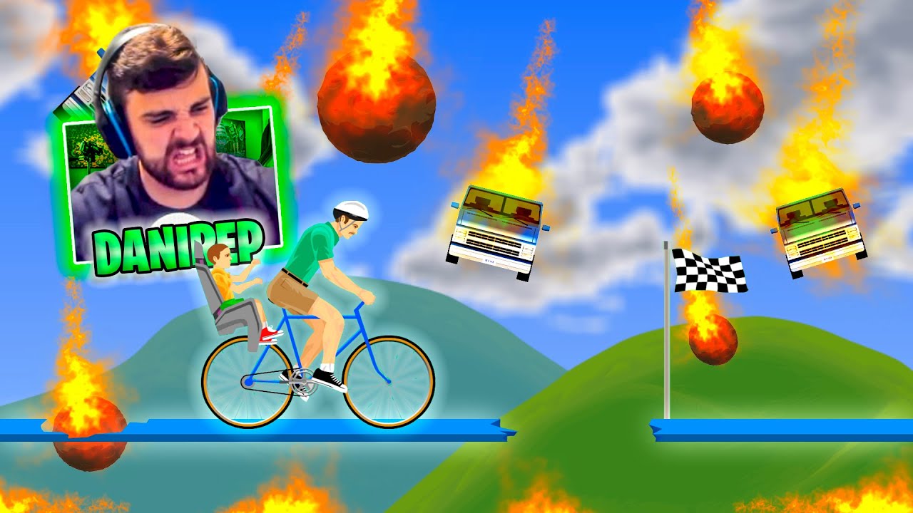 INTENTA SOBREVIVIR A LA LLUVIA DE LA MUERTE!! - Happy Wheels
